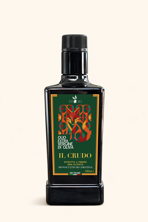Olio EVO Coratina artigianale 500 ml - Vitolio 1955